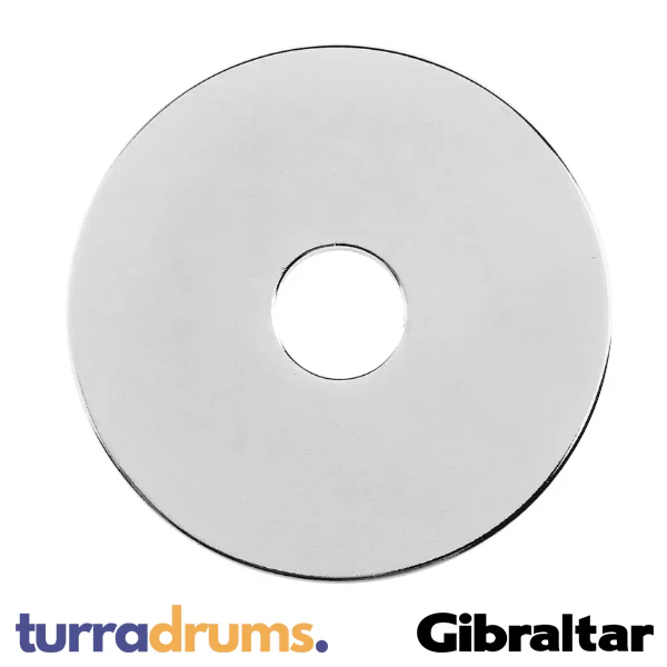 Gibraltar GSC16551 Flat Hi-Hat Cup Washer – Chrome Metal