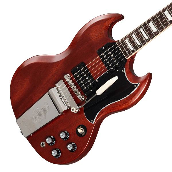 Gibson SG Standard '61 Faded Maestro Vibrola - Vintage Cherry - Image 3