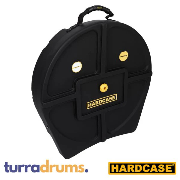 Hardcase 22" Cymbal Case With Wheels - Black (HN9CYM22)