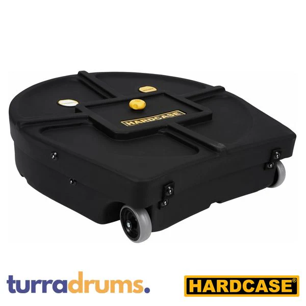 Hardcase 22" Cymbal Case With Wheels - Black (HN9CYM22) - Image 3