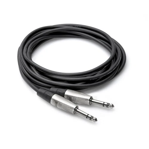 Hosa HSS050 1/4 Inch TRS to TRS Pro Balanced Interconnect Cable 50ft