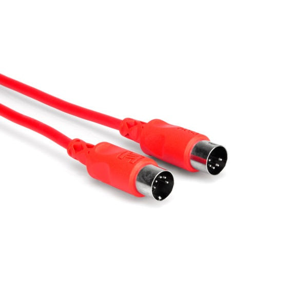 Hosa Midi Cable 10ft - Red - Image 2