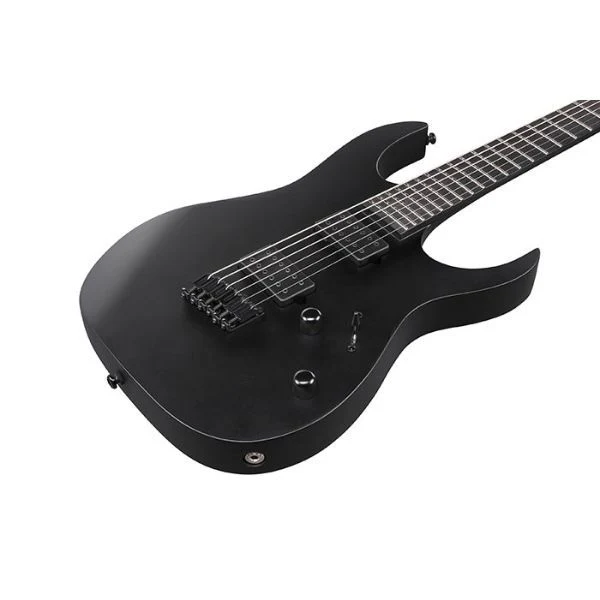 Ibanez RGRTBB21-BKF Iron Label Baritone - Black Flat - Image 4