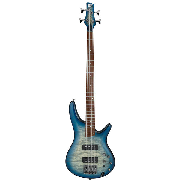 Ibanez SR400EQM Stained Cosmic Blue Starburst