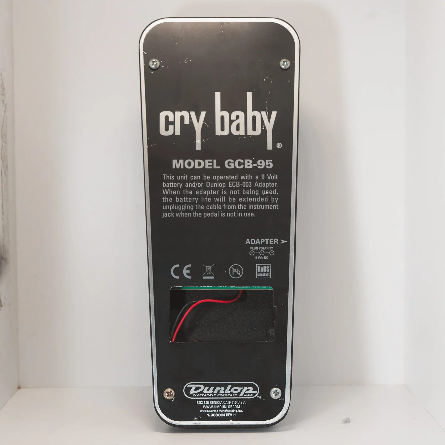 Jim Dunlop Crybaby Wah GCB95 (Pre-Owned) - Image 4
