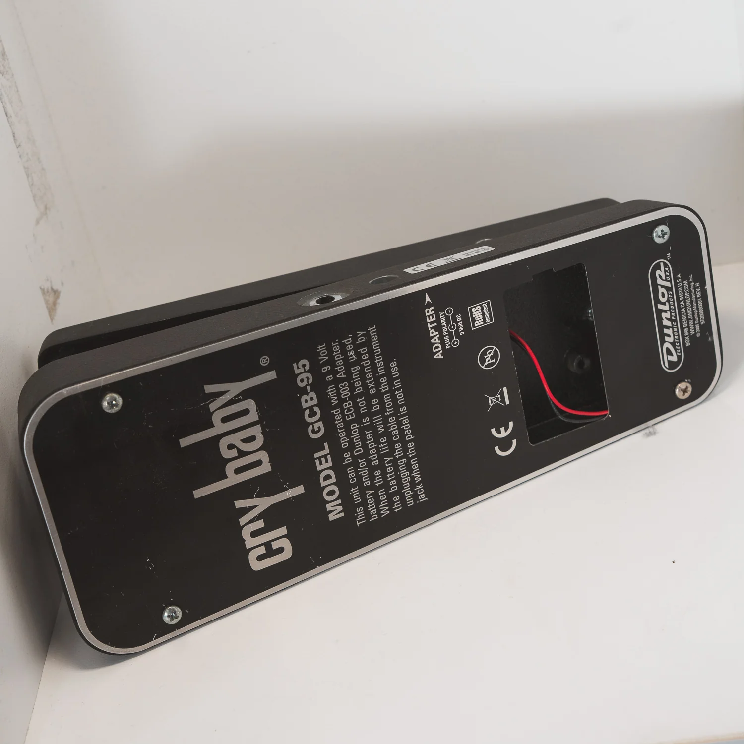 Jim Dunlop Crybaby Wah GCB95 (Pre-Owned) - Image 6