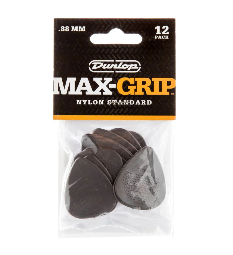 Jim Dunlop Max Grip Nylon Picks Players Pack .88 (12 Pack) - Image 3