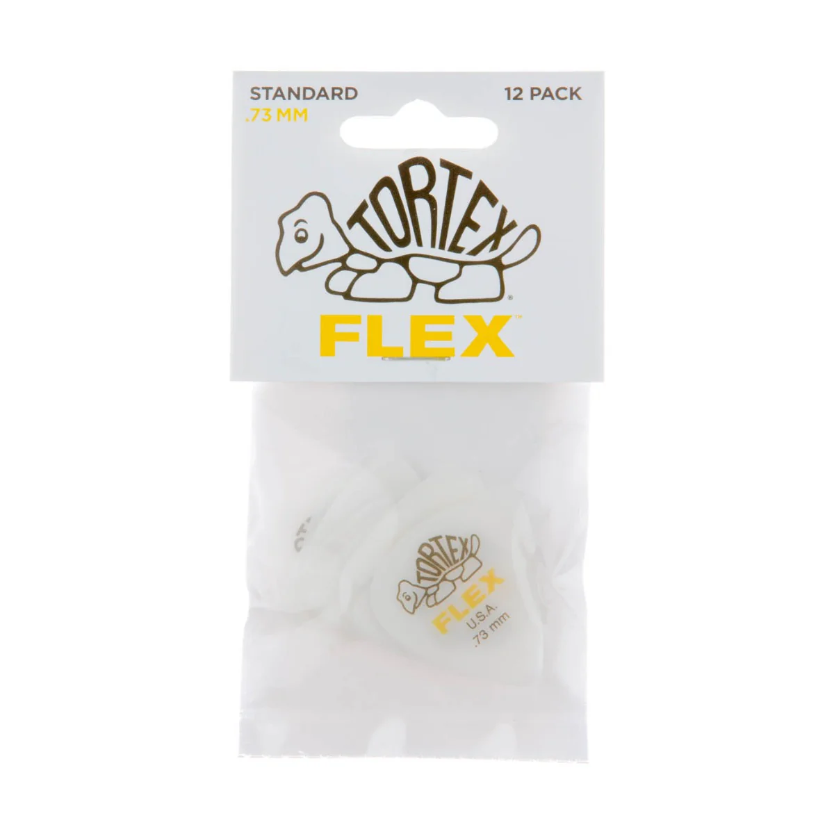Jim Dunlop Tortex Flex Picks Players Pack .73 (12 Pack)