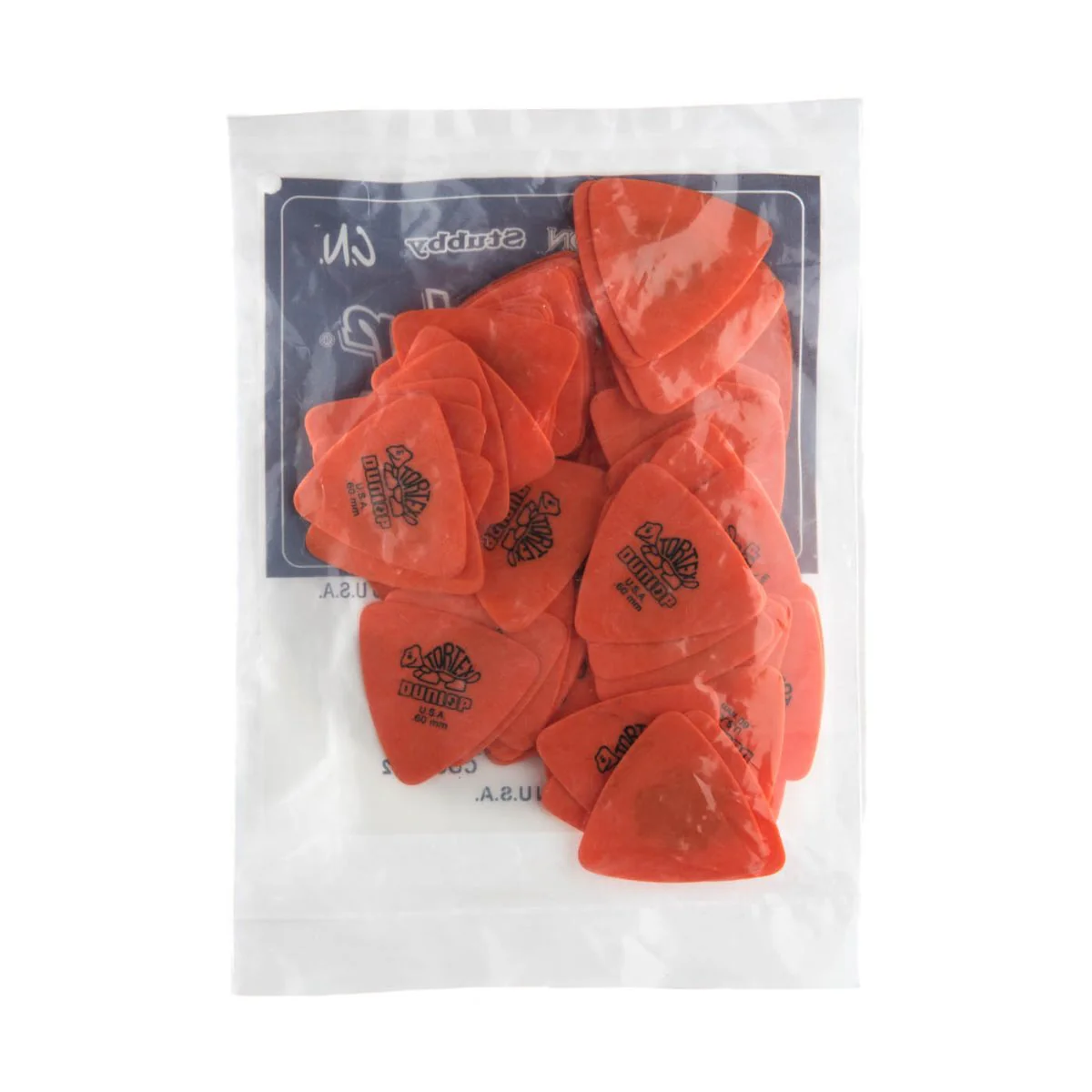 Jim Dunlop Tortex Triangle Guitar Picks 0.60mm Bulk 72 Pack - Image 4