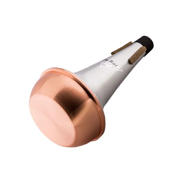 Jo-Ral Trombone Straight Mute Aluminium - Copper Bottom - Image 2