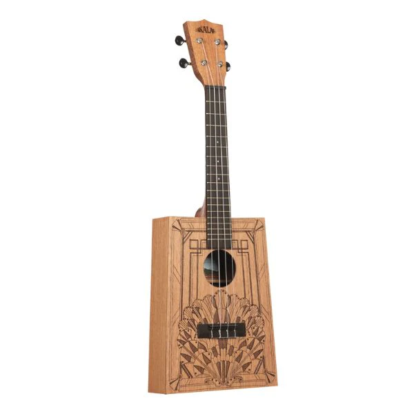 Kala Cigar Box Ukulele Art Deco with Bag