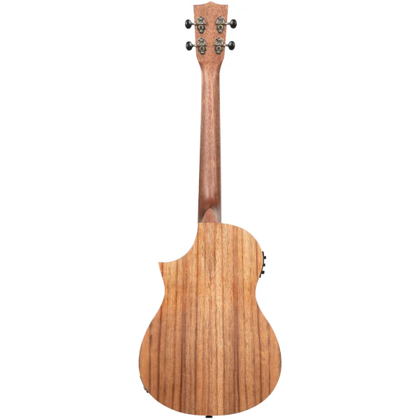Kala Teak Tri-Top Baritone Ukulele with Pickup & Cutaway (KA-TK-B-CE) - Image 2