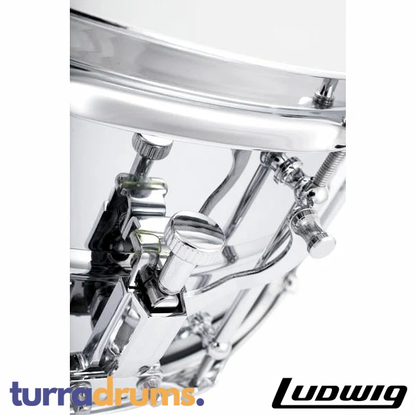 Ludwig 14 x 6.5 Inch Supralite Snare Drum (L2LU6514SLDIR) - Image 5
