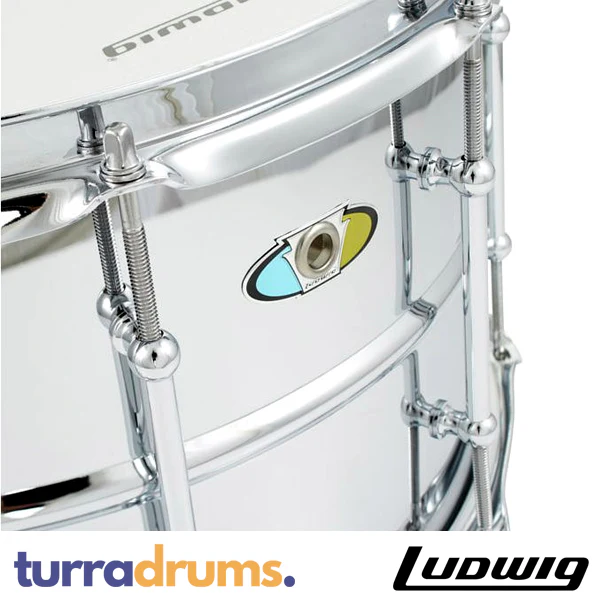 Ludwig 14 x 8 Inch Supralite Snare Drum (LU0814SLDIR) - Image 4