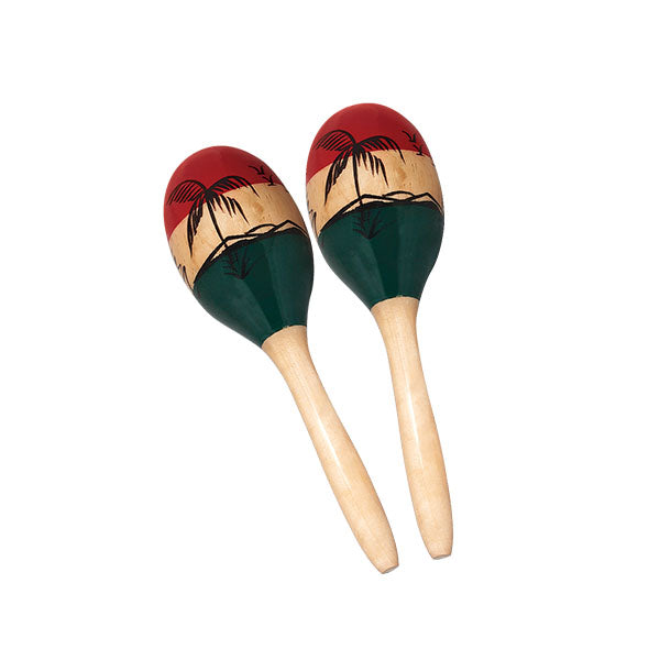 Mano Percussion 10" Wooden Maracas