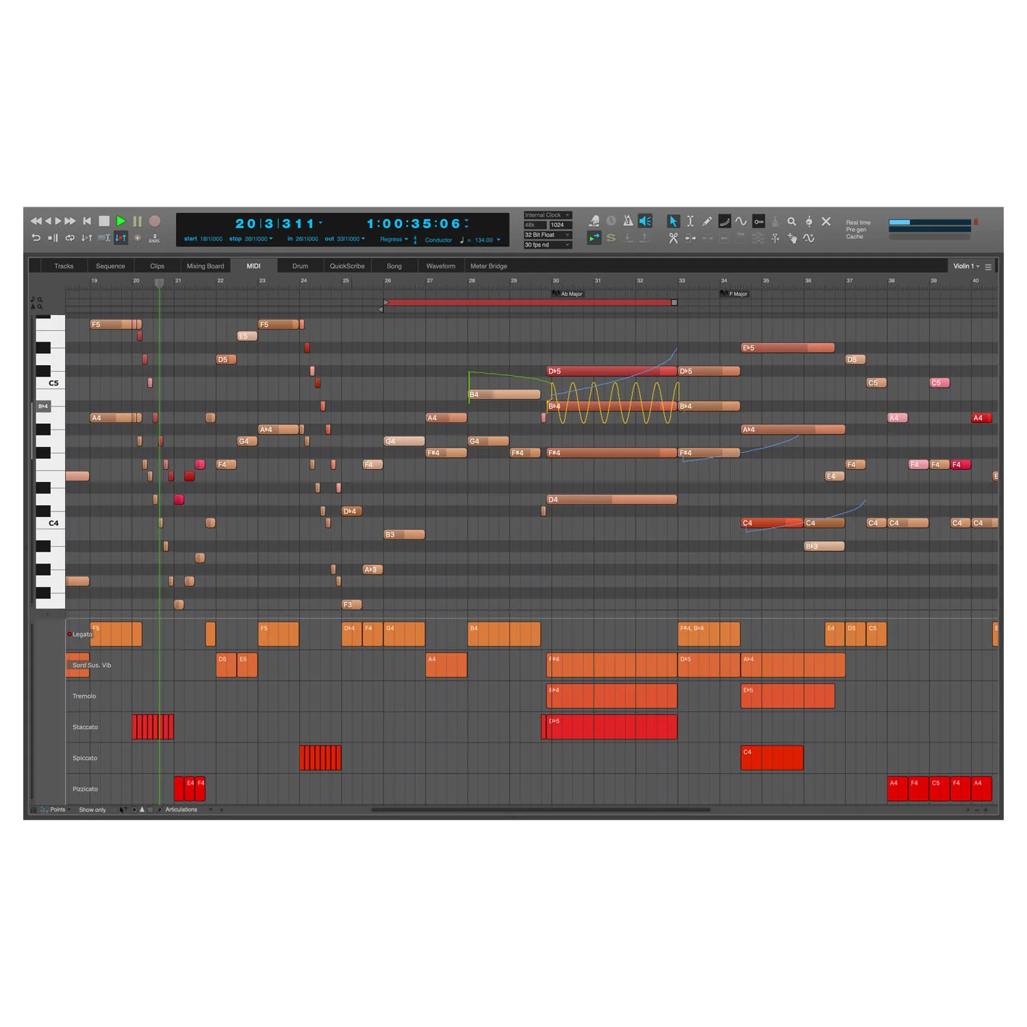 MOTU Digital Performer 11 DAW Software (Academic) - Image 2