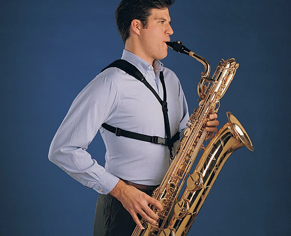 Neotech Straps Soft Saxophone Harness - Swivel Hook - Image 4
