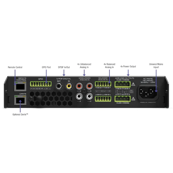 Nexo NanoNXAMP4 Power Amplifier and Controller - Image 2