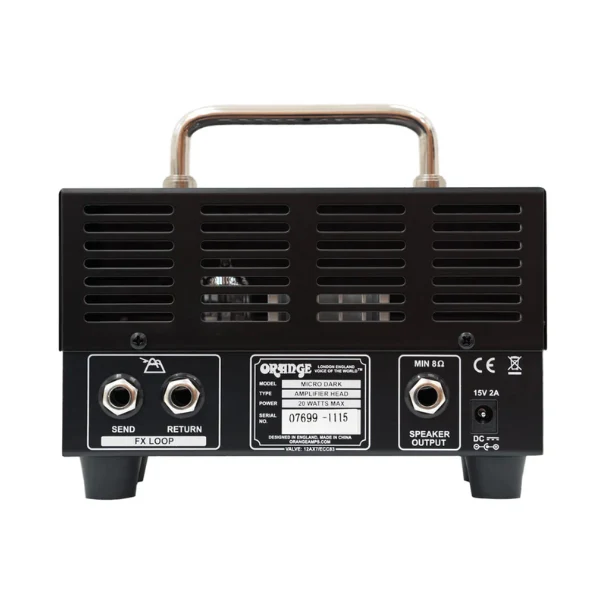 Orange MD Micro Dark Guitar Valve Head - Image 3