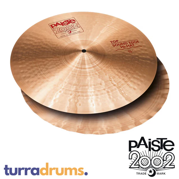 Paiste 2002 15" Sound Edge Hi-Hats - Display Model