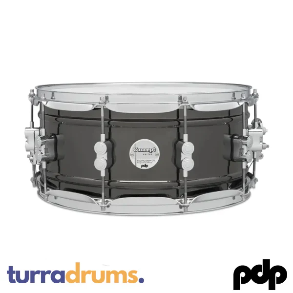 PDP Concept Black Nickel Over Steel Snare - Image 5