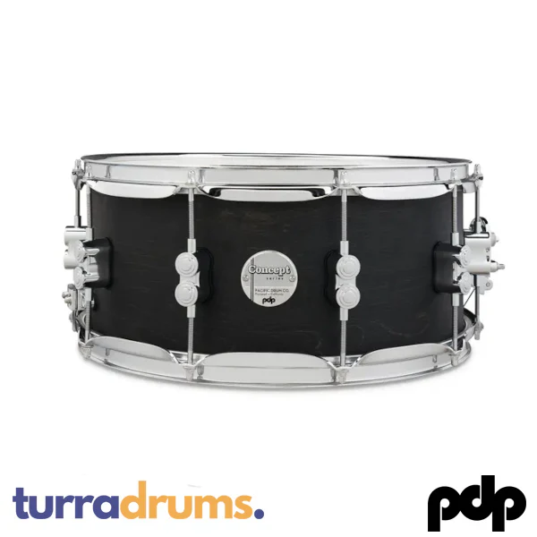 PDP Concept Black Wax Snare Drum - Image 6