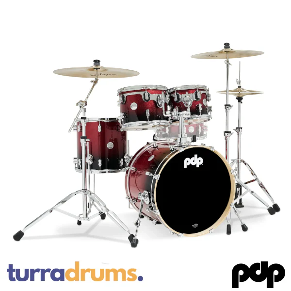 PDP Concept Maple 20" 4pc Shell Pack w/ Hardware (Lacquer) - Image 5