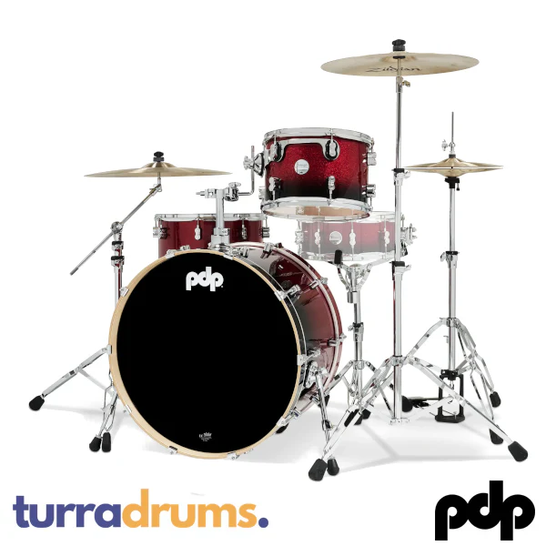PDP Concept Maple 24" 3pc Shell Pack w/ Hardware (Lacquer)