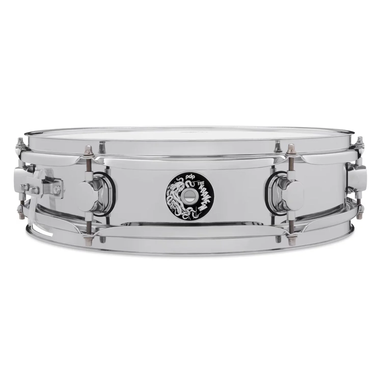 PDP The Kraken 13"x3.5" Chrome Finish Steel Piccolo Snare