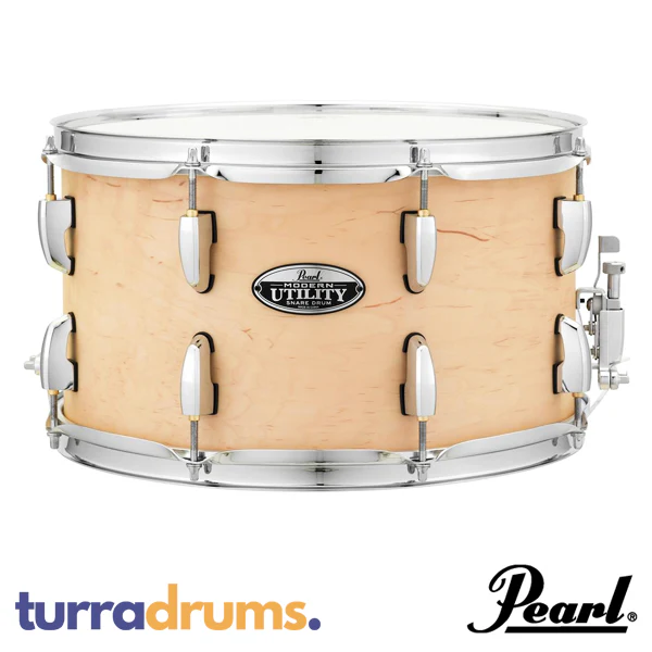 Pearl 14 x 8 Modern Utility Maple Snare Drum (MUS1480M) - Image 4