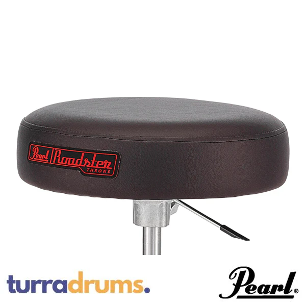 Pearl D1500RGL Roadster 15" Drum Throne with Gas Lift (D-1500RGL) - Image 2
