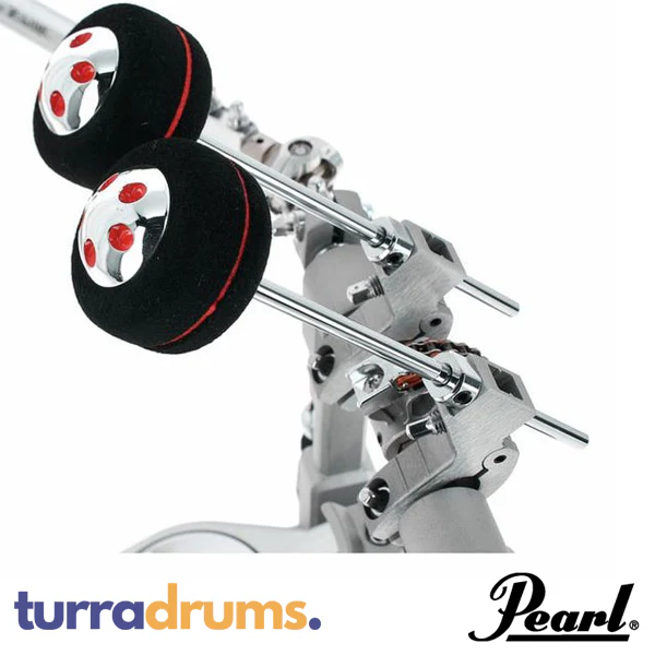 Pearl Demon Drive Chain Drive Double Bass Drum Pedal (P-3002C) - Image 10
