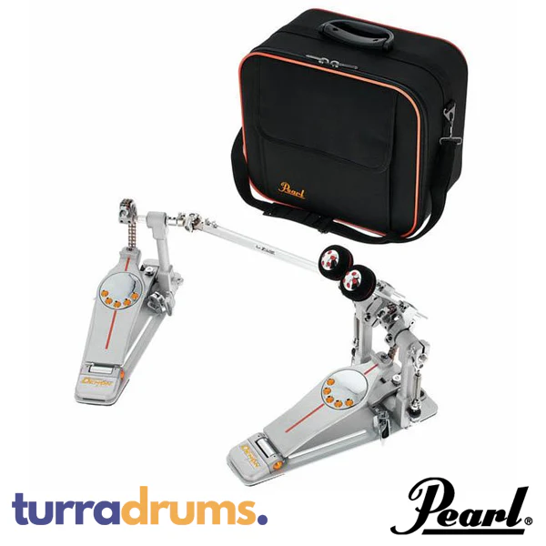 Pearl Demon Drive Chain Drive Double Bass Drum Pedal (P-3002C) - Image 15