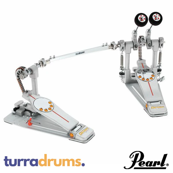 Pearl Demon Drive Chain Drive Double Bass Drum Pedal (P-3002C) - Image 2