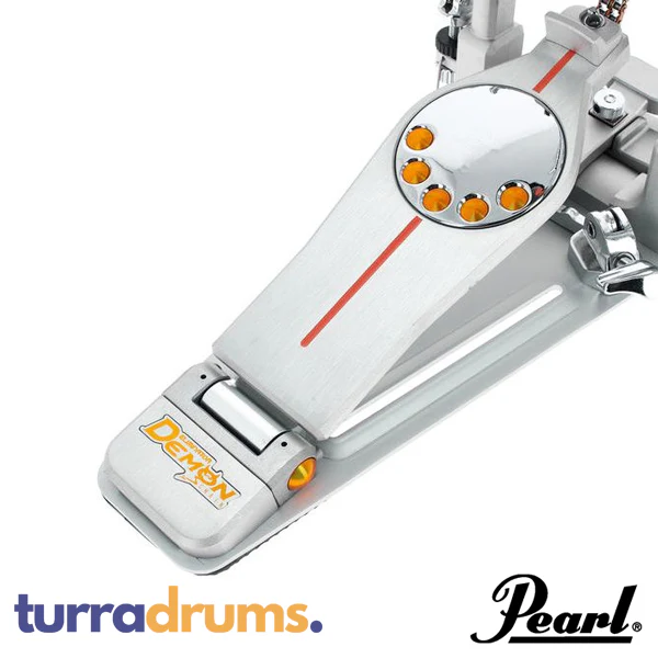 Pearl Demon Drive Chain Drive Double Bass Drum Pedal (P-3002C) - Image 5