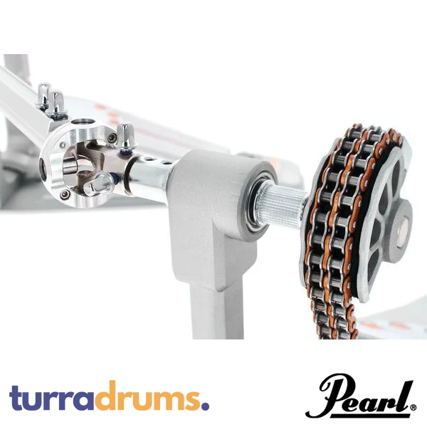 Pearl Demon Drive Chain Drive Double Bass Drum Pedal (P-3002C) - Image 8