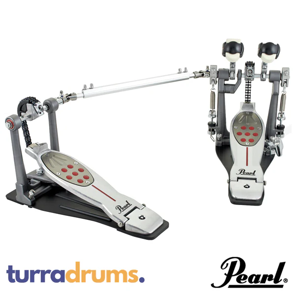 Pearl P2052C Eliminator Redline Chain Drive Double Kick Pedal (P-2052C) - Image 2