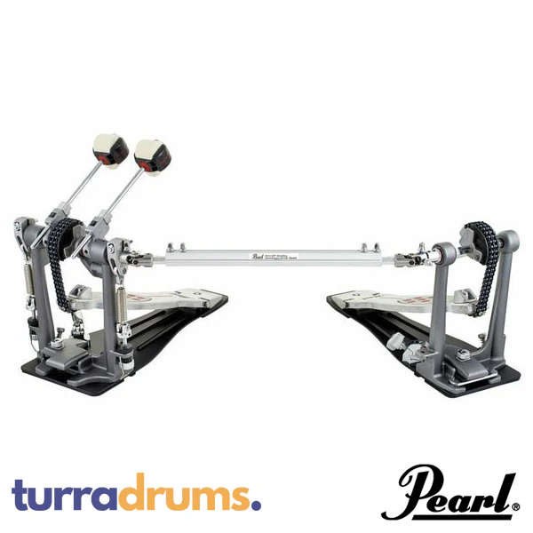 Pearl P2052C Eliminator Redline Chain Drive Double Kick Pedal (P-2052C) - Image 3