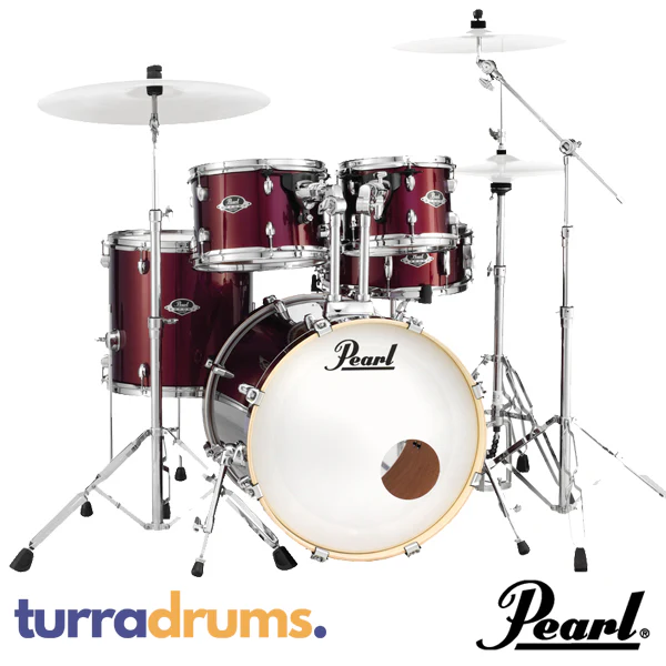 Pearl Export EXX 20" Fusion Size Drum Kit with Hardware - Image 10