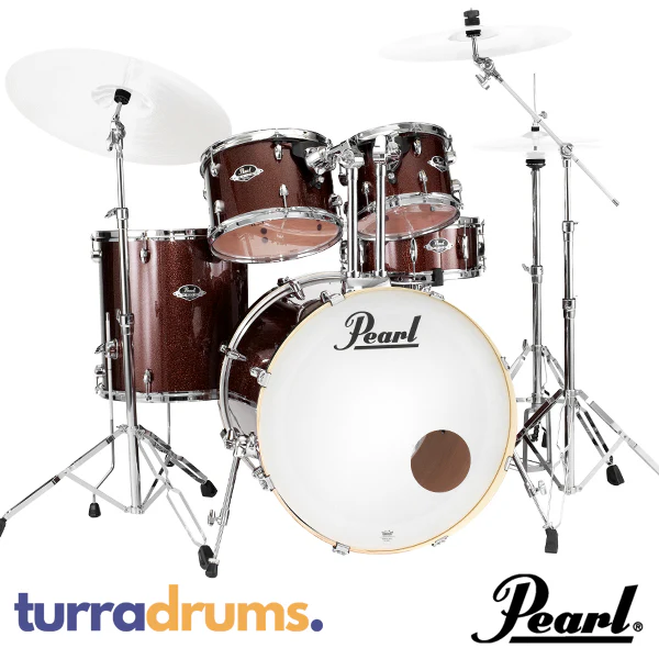Pearl Export EXX 22" Rock Size Drum Kit with Hardware - Image 5