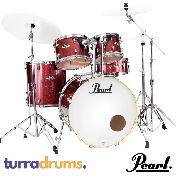 Pearl Export EXX 22" Rock Size Drum Kit with Hardware - Image 6