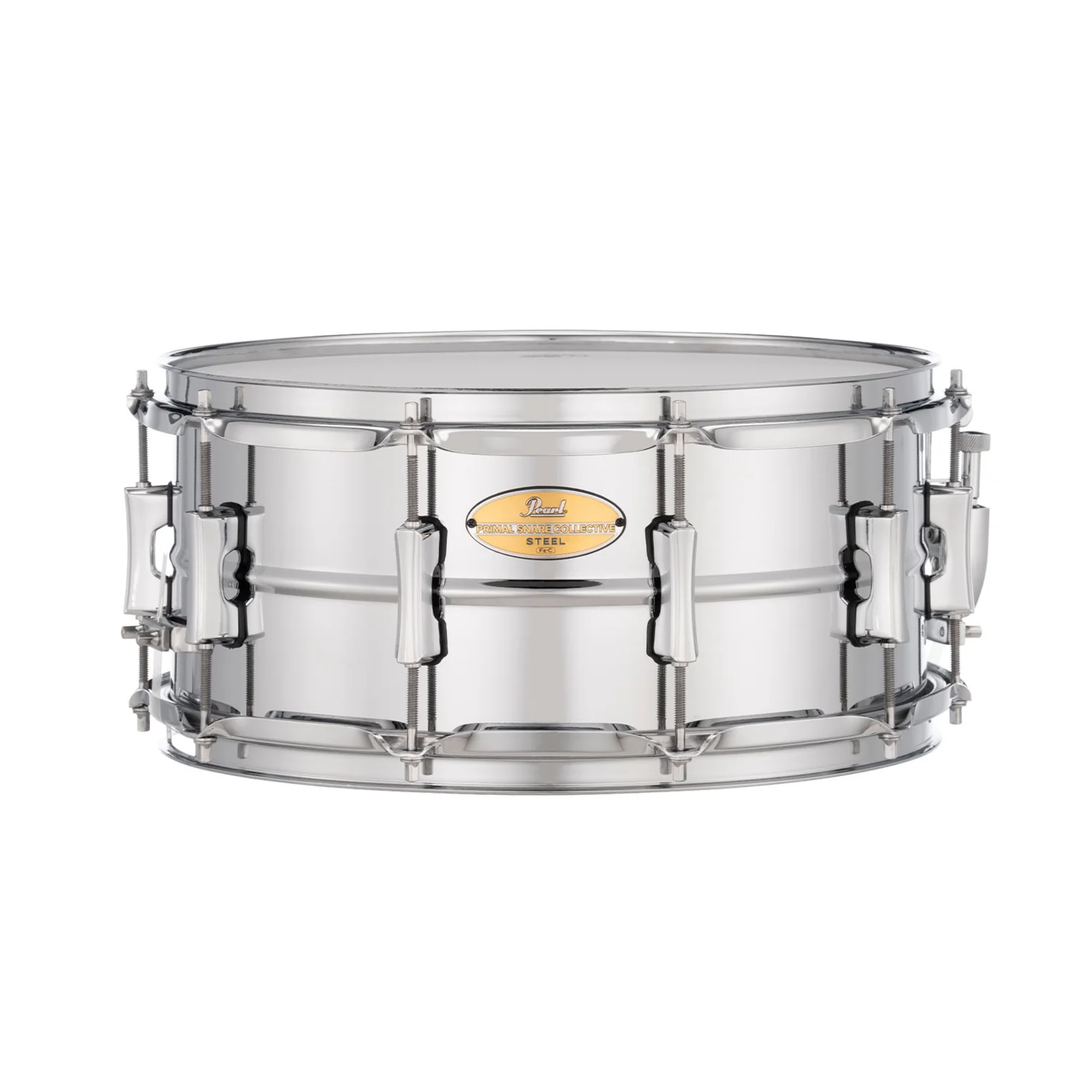 Pearl Primal Collective Steel Snare Drum - 14" x 6.5"