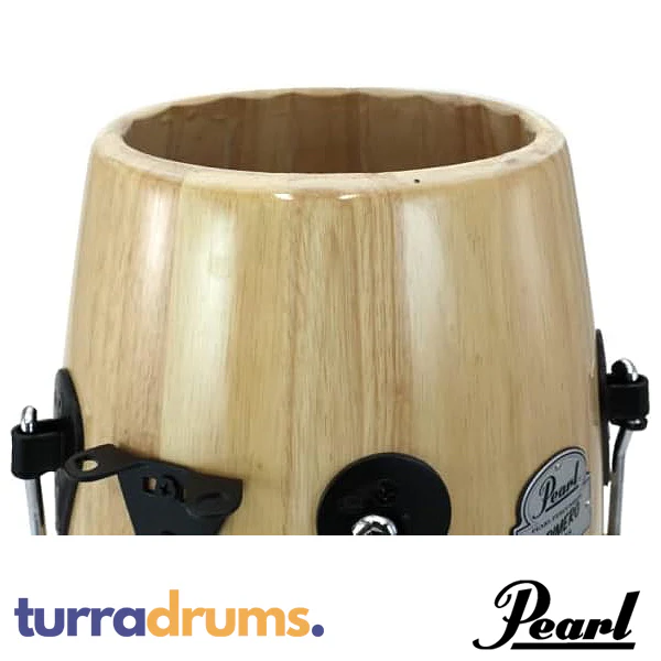 Pearl Primero 10" & 11" Wood Conga Set with Basket Stands (PWC-201SN-511) - Image 3