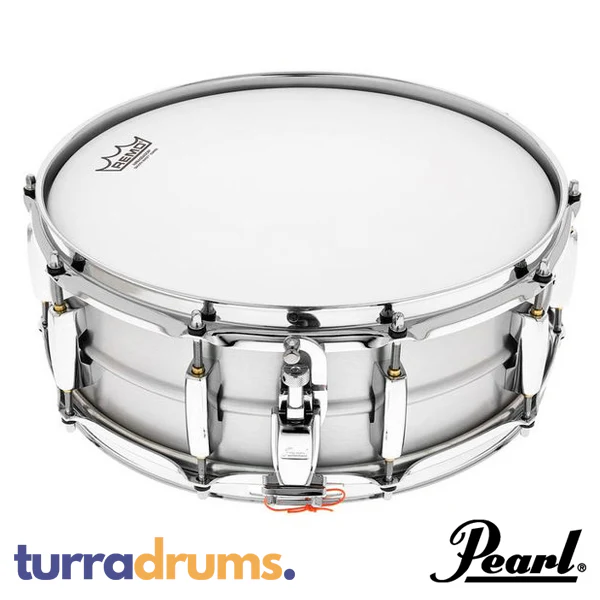 Pearl Sensitone Heritage Alloy 14 x 5 Aluminium Snare Drum (STH1450AL) - Image 3