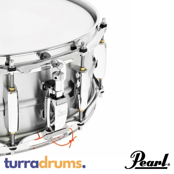 Pearl Sensitone Heritage Alloy 14 x 5 Aluminium Snare Drum (STH1450AL) - Image 7