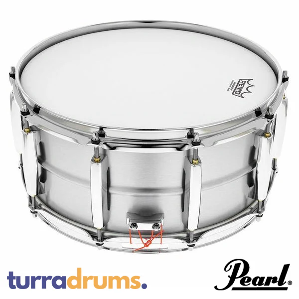 Pearl Sensitone Heritage Alloy 14 x 6.5 Aluminium Snare Drum (STH1465AL) - Image 4