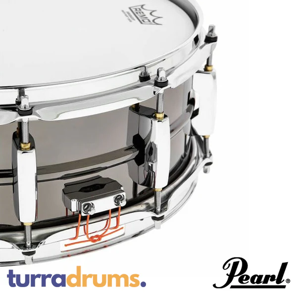 Pearl Sensitone Heritage Alloy 14 x 5 Brass Snare Drum (STH1450BR) - Image 8