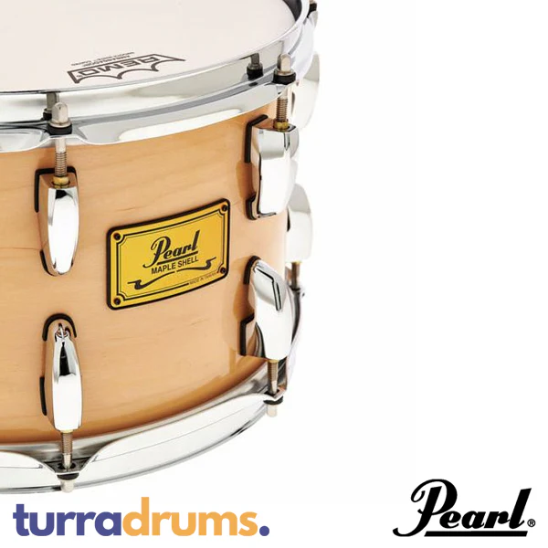 Pearl Soprano 12 x 7 Maple Effect Snare Drum (M1270) - Image 4