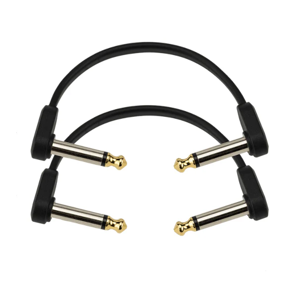Planet Waves Flat Patch Cable Twin Pack - 6 Inch
