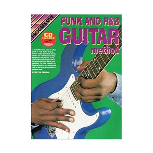 Progressive Funk & R&B Guitar Method BK with CD